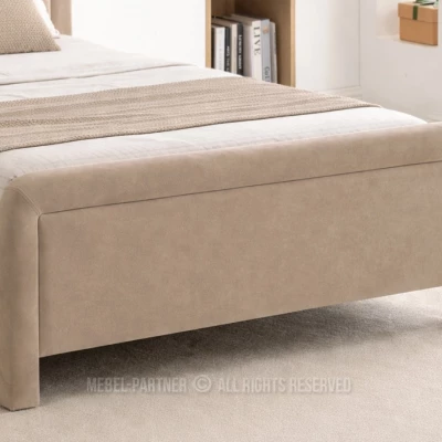 Polsterbett 140x200 JAKUBA - beige
