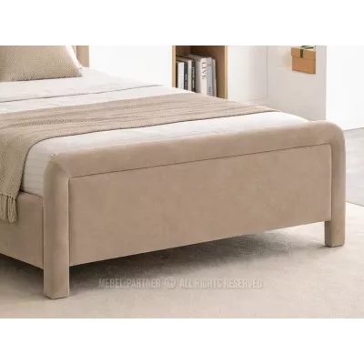 Polsterbett 140x200 JAKUBA - beige