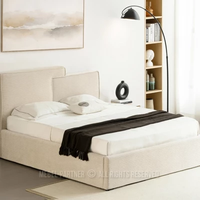 Doppelbett 140x200 EIRWYN - Creme
