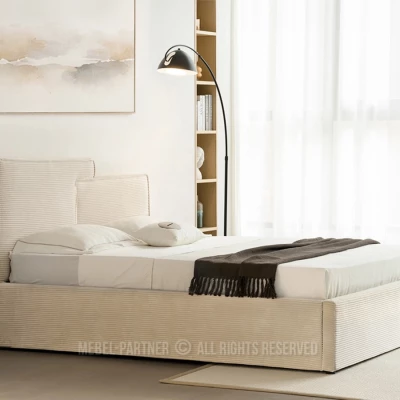 Doppelbett 140x200 EIRWYN - Creme