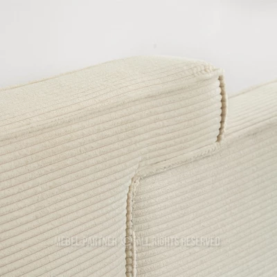 Doppelbett 140x200 EIRWYN - Creme