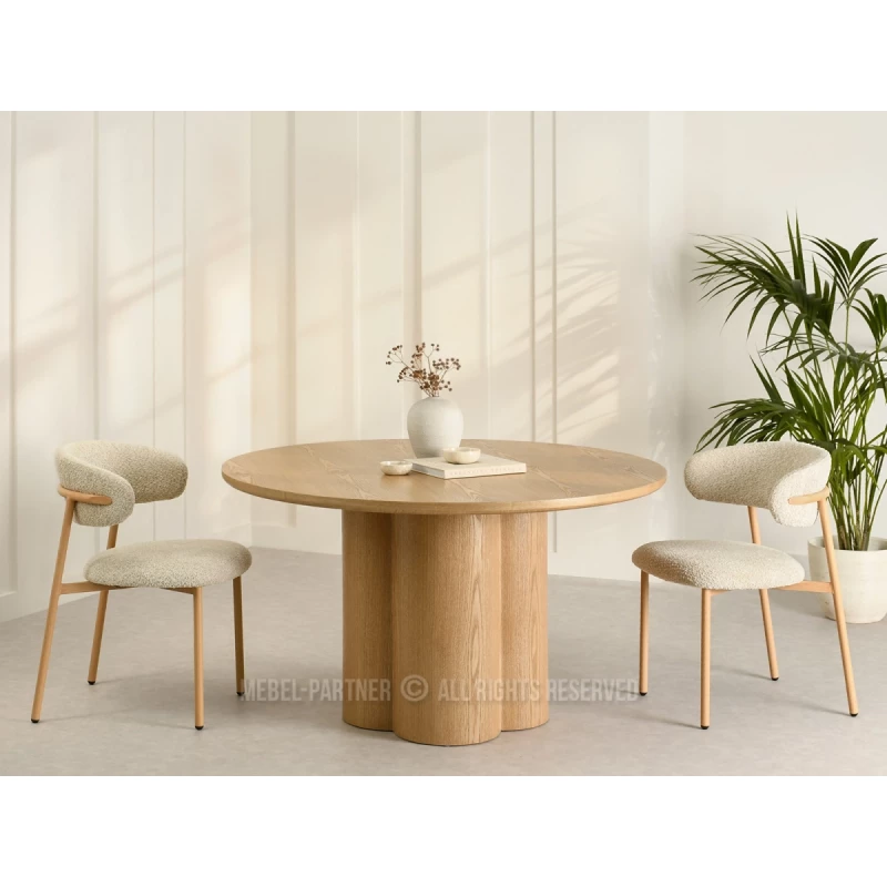 Runder Esstisch 130 cm OISIN - Eiche