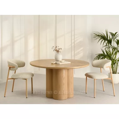 Runder Esstisch 130 cm OISIN - Eiche