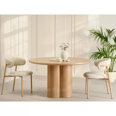 Runder Esstisch 130 cm OISIN - Eiche