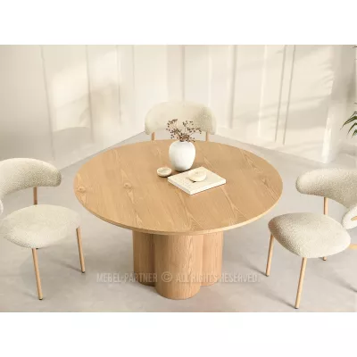 Runder Esstisch 130 cm OISIN - Eiche