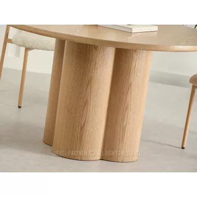 Runder Esstisch 130 cm OISIN - Eiche