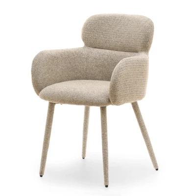 Gepolsterter Esszimmerstuhl PURPLA - beige