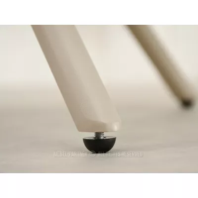 CALIDO Design-Drehstuhl – Creme/Beige