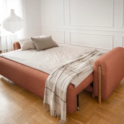 Sofa mit Stauraum FIORELLA 1 - Ziegelstein