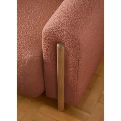 Sofa mit Stauraum FIORELLA 1 - Ziegelstein