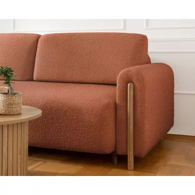 Sofa mit Stauraum FIORELLA 1 - Ziegelstein