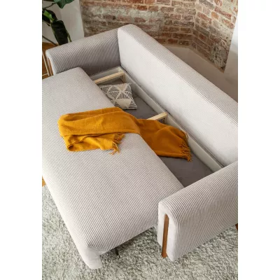 Sofa mit Stauraum FIORELLA 1 - hellbeige