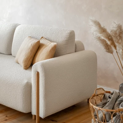 Sofa mit Stauraum FIORELLA 1 - creme