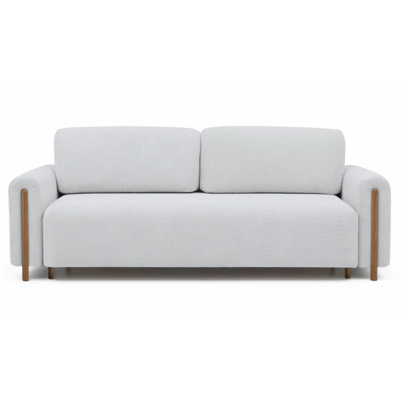 Sofa mit Stauraum FIORELLA 1 - hellgrau