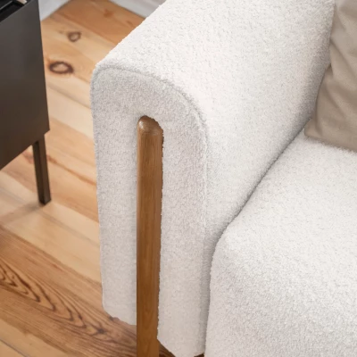 Sofa mit Stauraum FIORELLA 1 - weiß 2