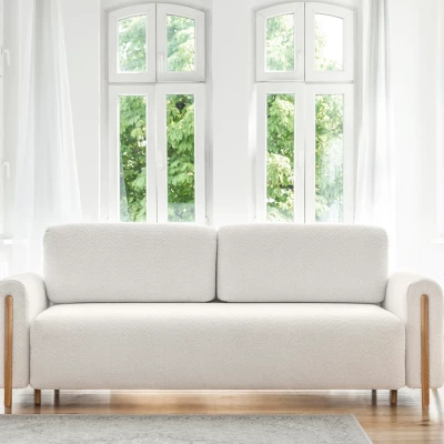 Sofa mit Stauraum FIORELLA 1 - weiß 2
