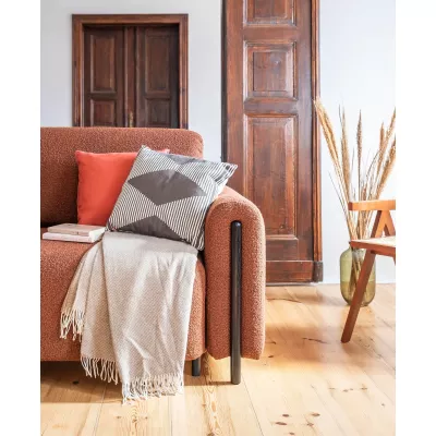 Sofa mit Stauraum FIORELLA 2 - Ziegelstein