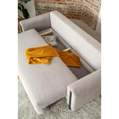 Sofa mit Stauraum FIORELLA 2 – hellbeige