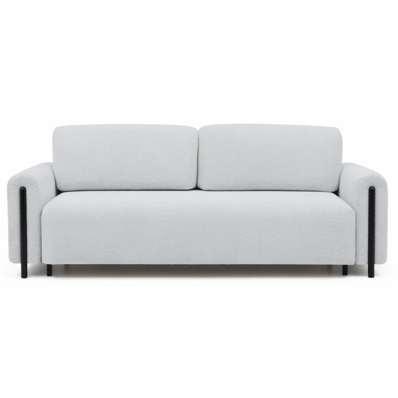 Sofa mit Stauraum FIORELLA 2 - hellgrau