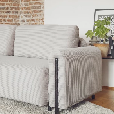 Sofa mit Stauraum FIORELLA 2 - grau