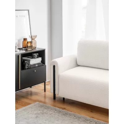 Sofa mit Stauraum FIORELLA 2 - weiß 2