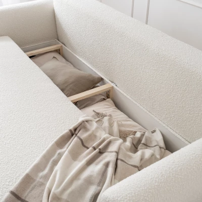 Sofa mit Stauraum FIORELLA 2 - weiß 1
