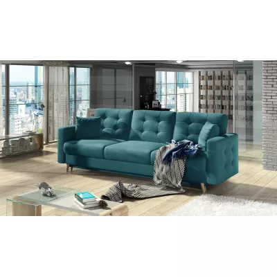 SASHA Dreisitzer-Sofa - Benzin