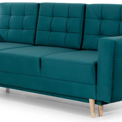 Dreisitzer-Sofa SASHA – Dunkelgrün
