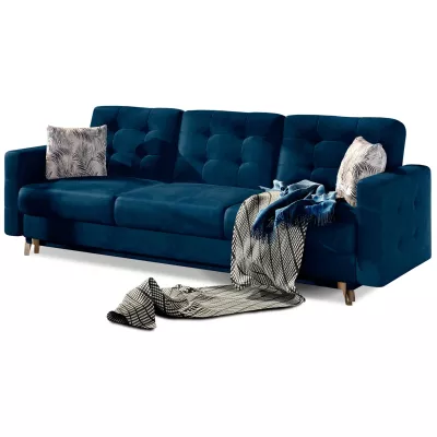 Dreisitzer-Sofa SASHA - marineblau