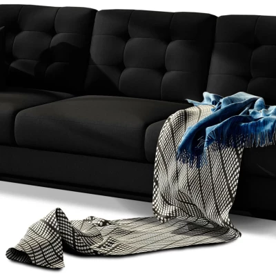 Dreisitzer-Sofa SASHA - schwarz