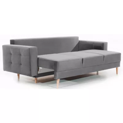 Dreisitzer-Sofa SASHA - grau