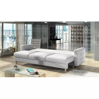 Dreisitzer-Sofa SASHA – hellgrau