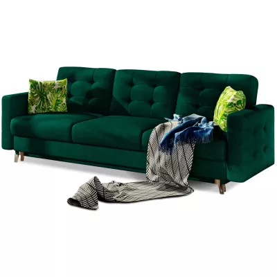 Dreisitzer-Sofa SASHA - grün
