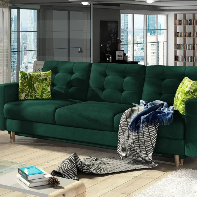 Dreisitzer-Sofa SASHA - grün