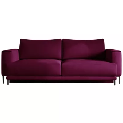 Elegantes Dreisitzer-Sofa AVENIA – rot