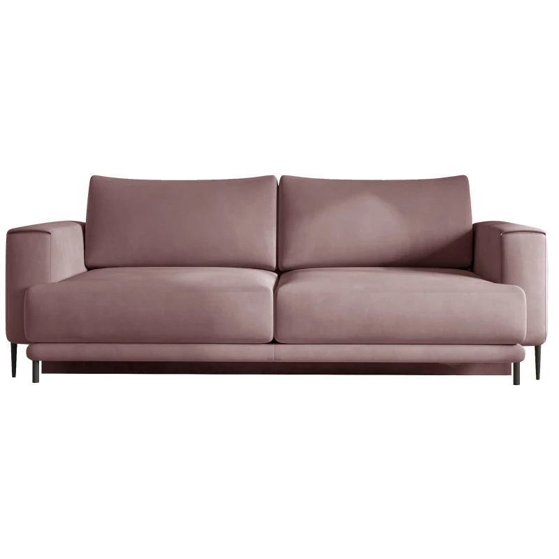 Elegantes Dreisitzer-Sofa AVENIA – rosa
