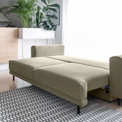 Elegantes Dreisitzer-Sofa AVENIA – hellbeige