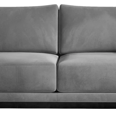 Elegantes Dreisitzer-Sofa AVENIA – Dunkelgrau