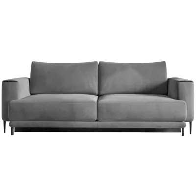 Elegantes Dreisitzer-Sofa AVENIA – Dunkelgrau