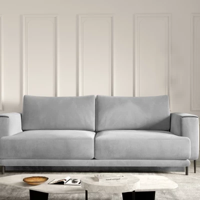 Elegantes Dreisitzer-Sofa AVENIA – grau