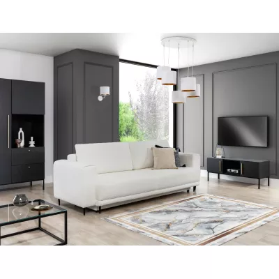 Elegantes Dreisitzer-Sofa AVENIA – weiß