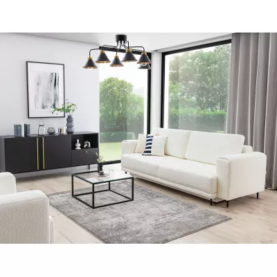 Elegantes Dreisitzer-Sofa AVENIA – weiß