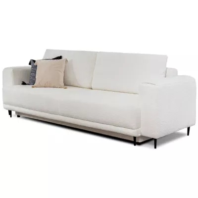 Elegantes Dreisitzer-Sofa AVENIA – weiß