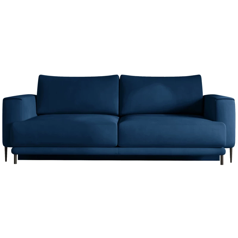 Elegantes Dreisitzer-Sofa AVENIA - blau