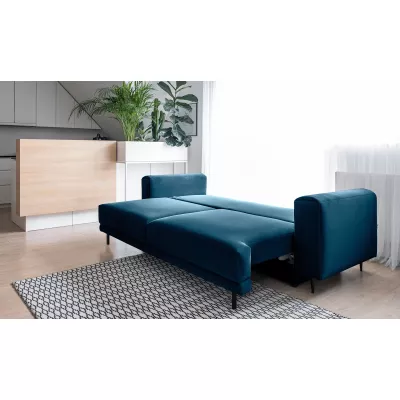 Elegantes Dreisitzer-Sofa AVENIA - blau