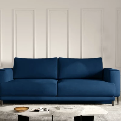 Elegantes Dreisitzer-Sofa AVENIA - blau