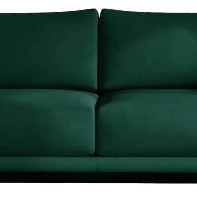 Elegantes Dreisitzer-Sofa AVENIA – Dunkelgrün