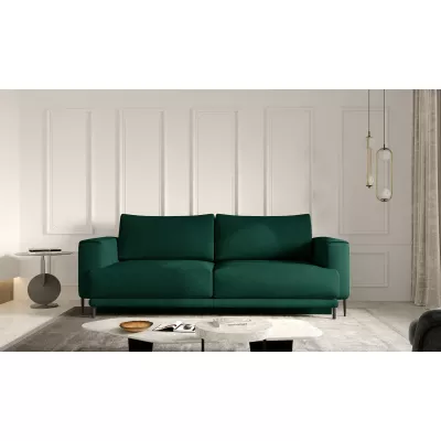 Elegantes Dreisitzer-Sofa AVENIA – Dunkelgrün