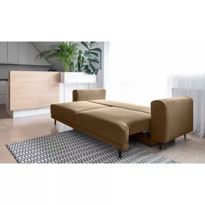 Elegantes Dreisitzer-Sofa AVENIA – Dunkelbeige
