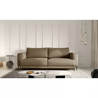 Elegantes Dreisitzer-Sofa AVENIA – Dunkelbeige